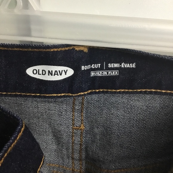 Old Navy Boot Cut Built-In Flex Blue Jeans - Picture 6 of 7